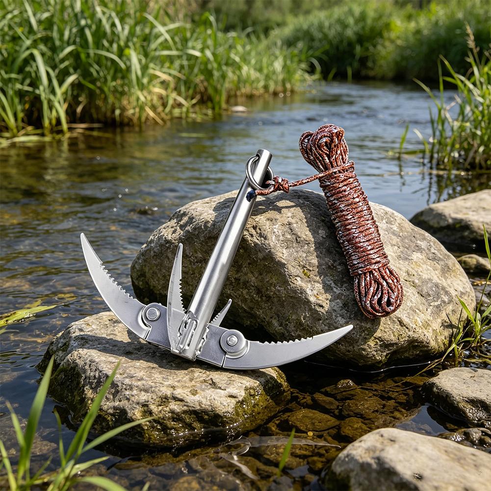 Outdoors Grappling Hook Surviv - đánh giá và giá Fishing Boat Anchor