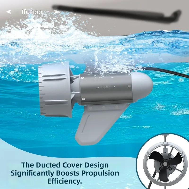 24V 330W Electric Underwater T - đánh giá và giá Fishing Boat Outboard Motor
