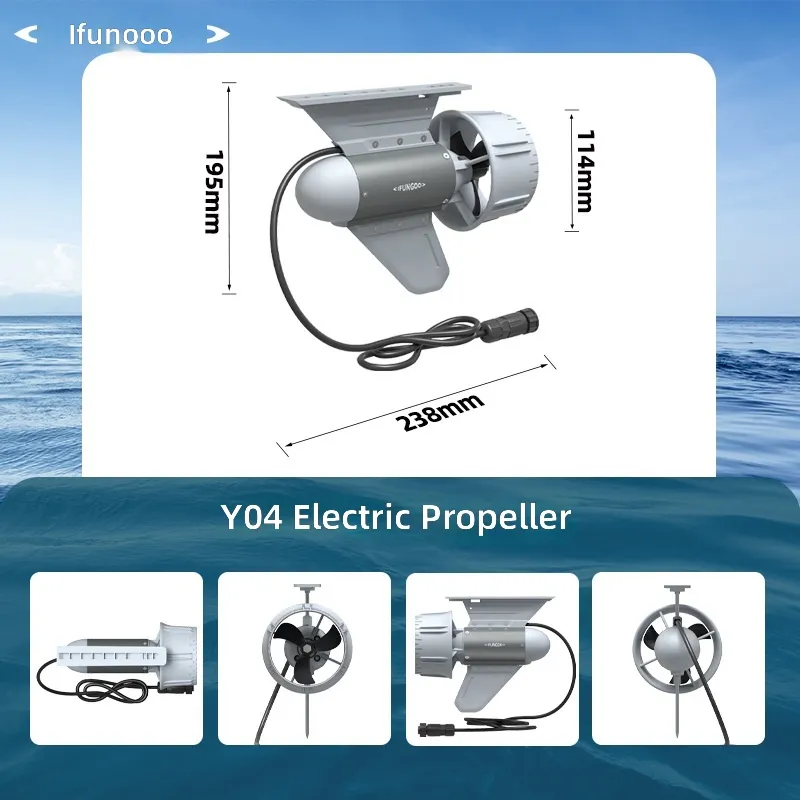 24V 330W Electric Underwater T - đánh giá và giá Fishing Boat Outboard Motor