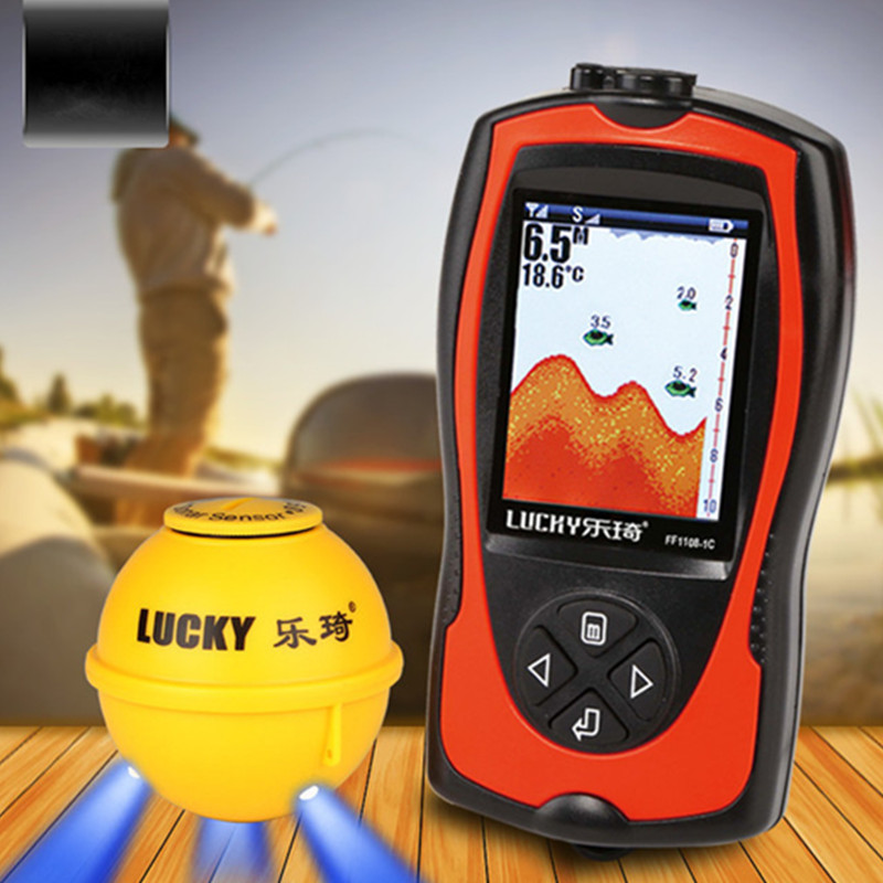 Wireless Sonar Sensor  Handhel - đánh giá và giá Fishing Boat Depth Finder