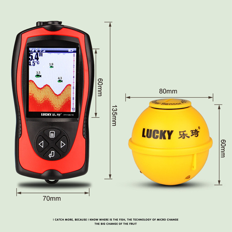 Wireless Sonar Sensor  Handhel - đánh giá và giá Fishing Boat Depth Finder