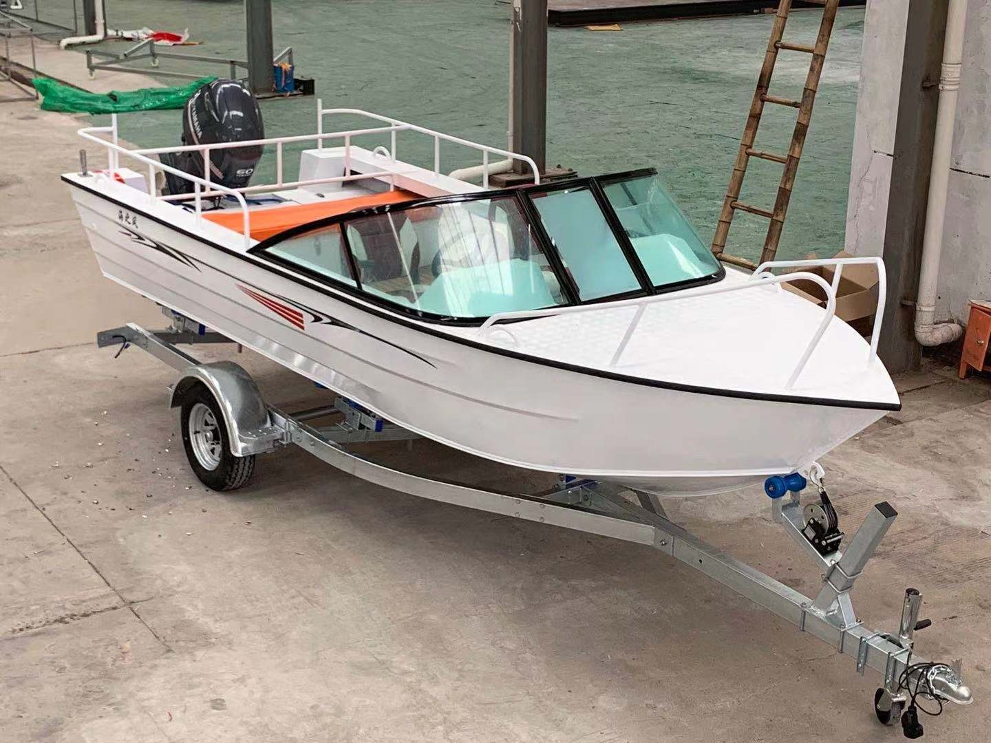 5.28m Long 8 Seats Fishing Boa - đánh giá và giá Fishing Boat Aluminum