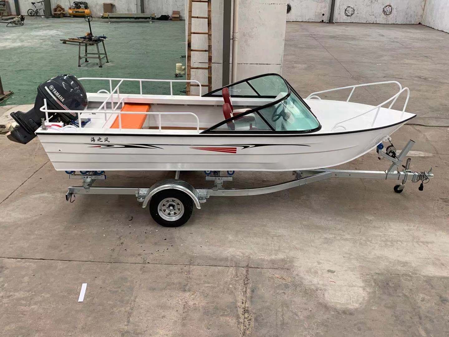 5.28m Long 8 Seats Fishing Boa - đánh giá và giá Fishing Boat Aluminum