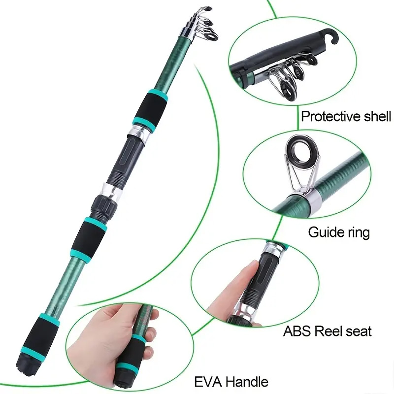 Fishing rod full set, fishing  - đánh giá và giá Fishing Boat Aluminum