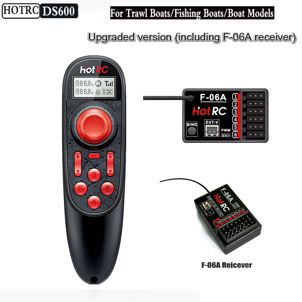 HOTRC DS600 Wireless Remote Co - đánh giá và giá Fishing Boat Trailer