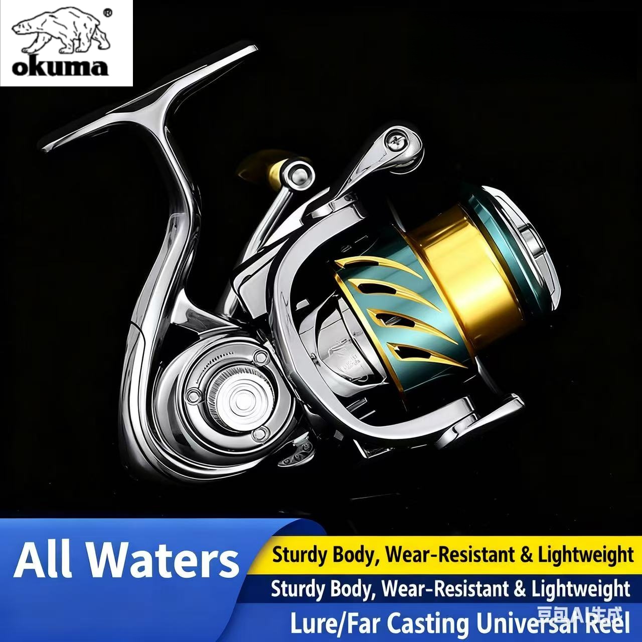 Okuma Fishing Tackle Spinning  - đánh giá và giá Daiwa Reel Fuego