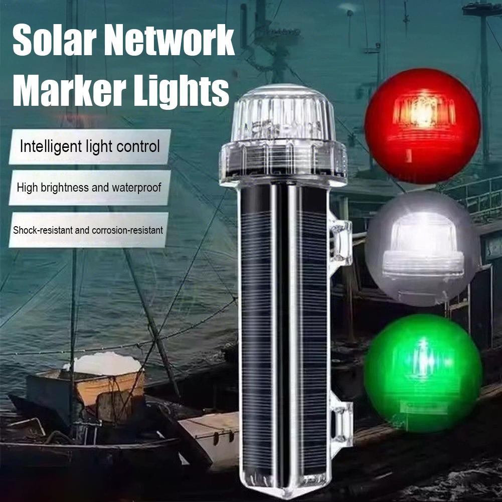 Solar Ocean Signal Light Navig - đánh giá và giá Fishing Boat Navigation Light
