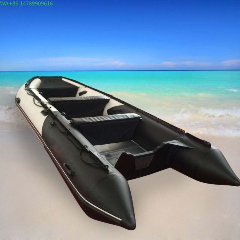 Thickened PVC 4.7 m 9-seat Res - đánh giá và giá Fishing Boat Inflatable