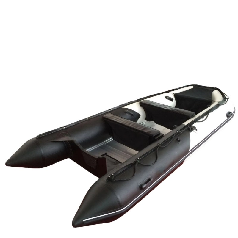 Thickened PVC 4.7 m 9-seat Res - đánh giá và giá Fishing Boat Inflatable