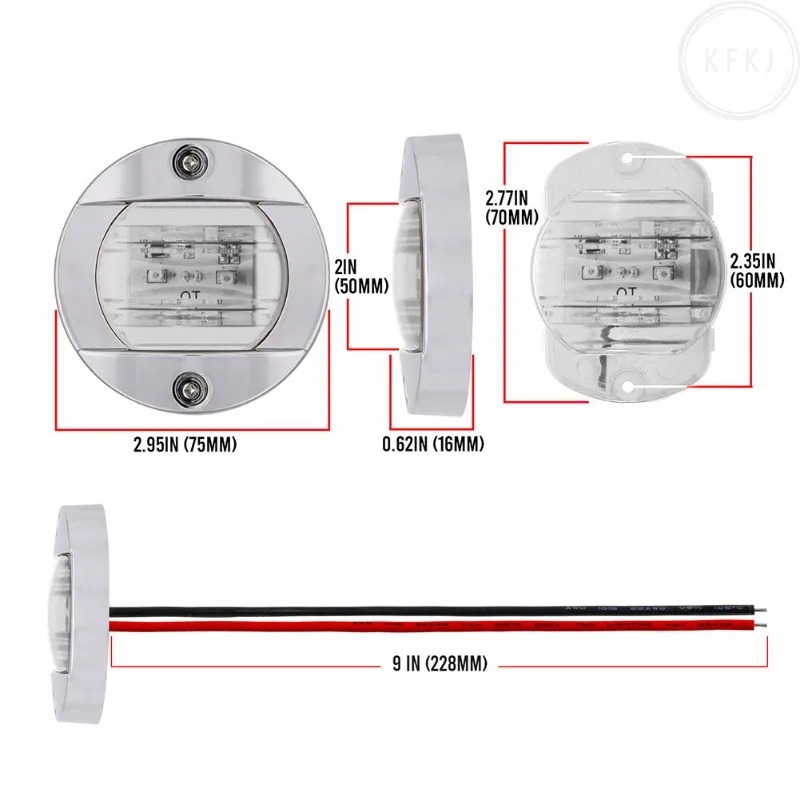 For Yacht Fishing Vessel 12V/2 - đánh giá và giá Fishing Boat Navigation Light